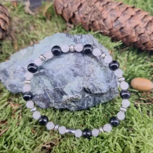 Bracelet Sommeil 6mm / 4mm pierre naturel fait main