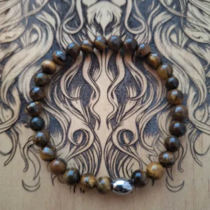 Bracelet Oeil de tigre 6mm