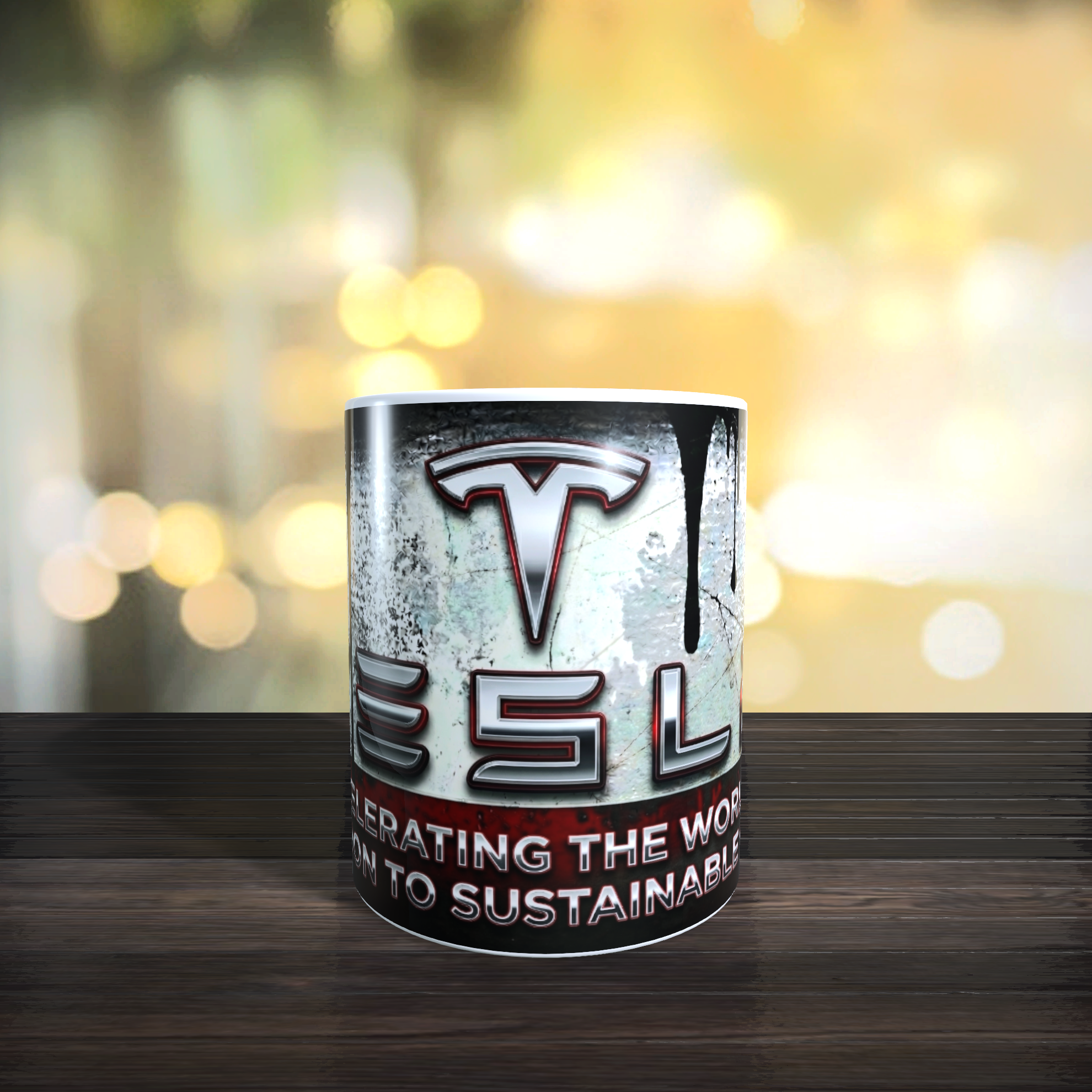 Mug Tesla Vintage