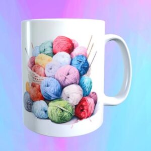 Mug pelotes de laine