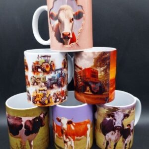 Mug tracteurs, vaches…