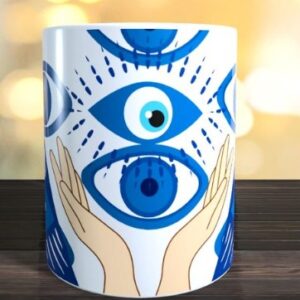 Mug personnalisé mauvais œil