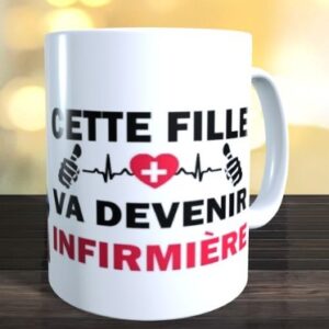 Mug humour, future infirmière fofolle