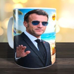 Mug humour Macron For Sure.
