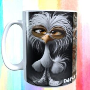 Mug humour défilé de poules sexy