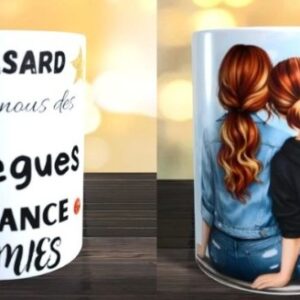 Mug supers collègues devenues amies.