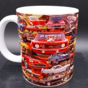 Mug avec voitures de prestiges anciennes