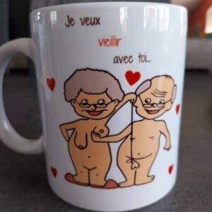 Mug humour couple agé sexy