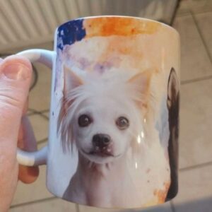 Mug 3 petits chiens de petites tailles rigolos