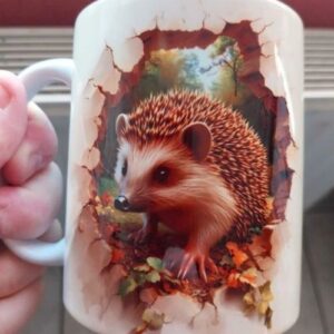 Mug hérisson tout mignon