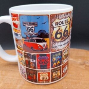 Mug route 66, route américaine