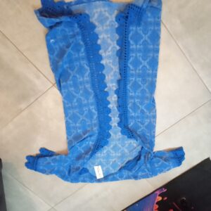 kimono long brodé neuf étiquette achat moda italia