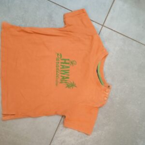 T shirt neuf orange,vert sergent major