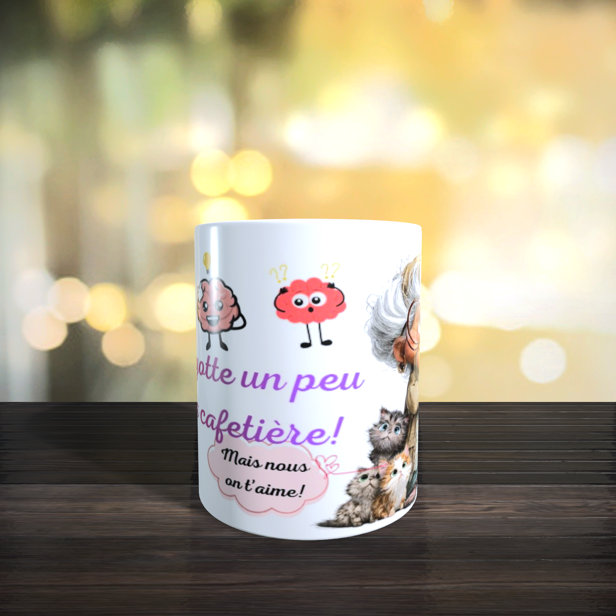 Mug humour mamie