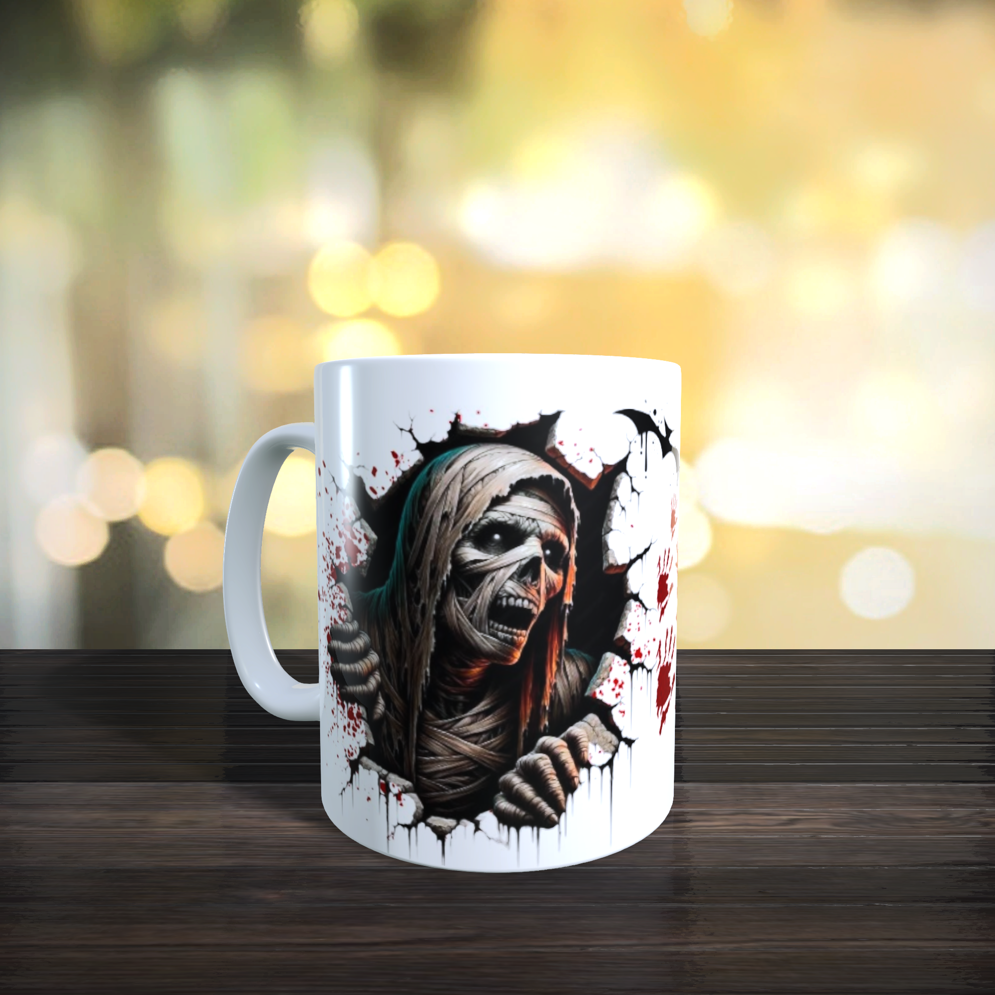Mug horreur, squelettes, skull, déco
