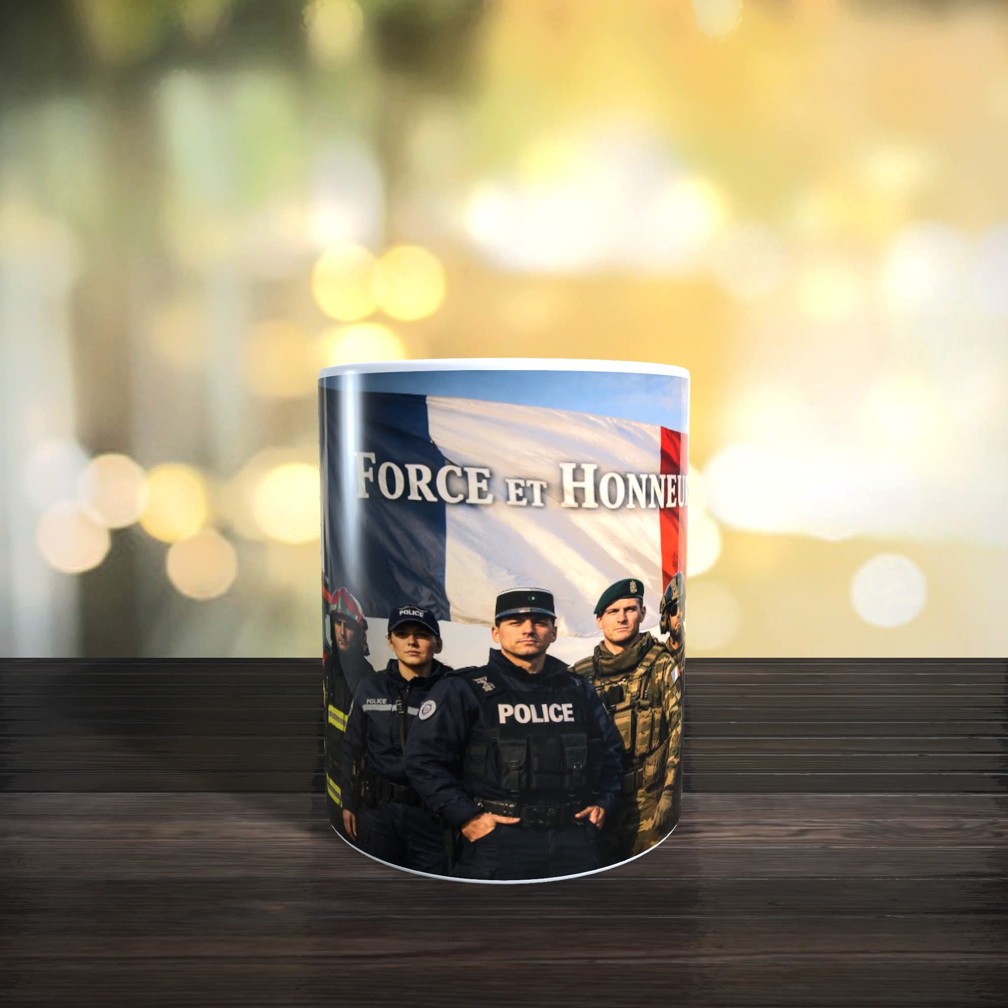 Mug soutien forces de l&rsquo;ordre